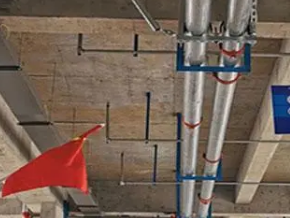 康巴什管廊支架的安装方法